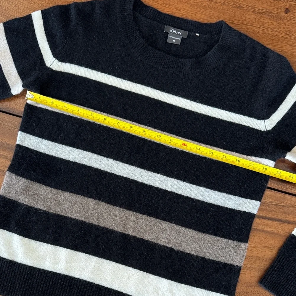 Pure Amici 100% Cashmere Sweater | Women’s Medium | Soft Luxury Knit - Picture 4 of 4